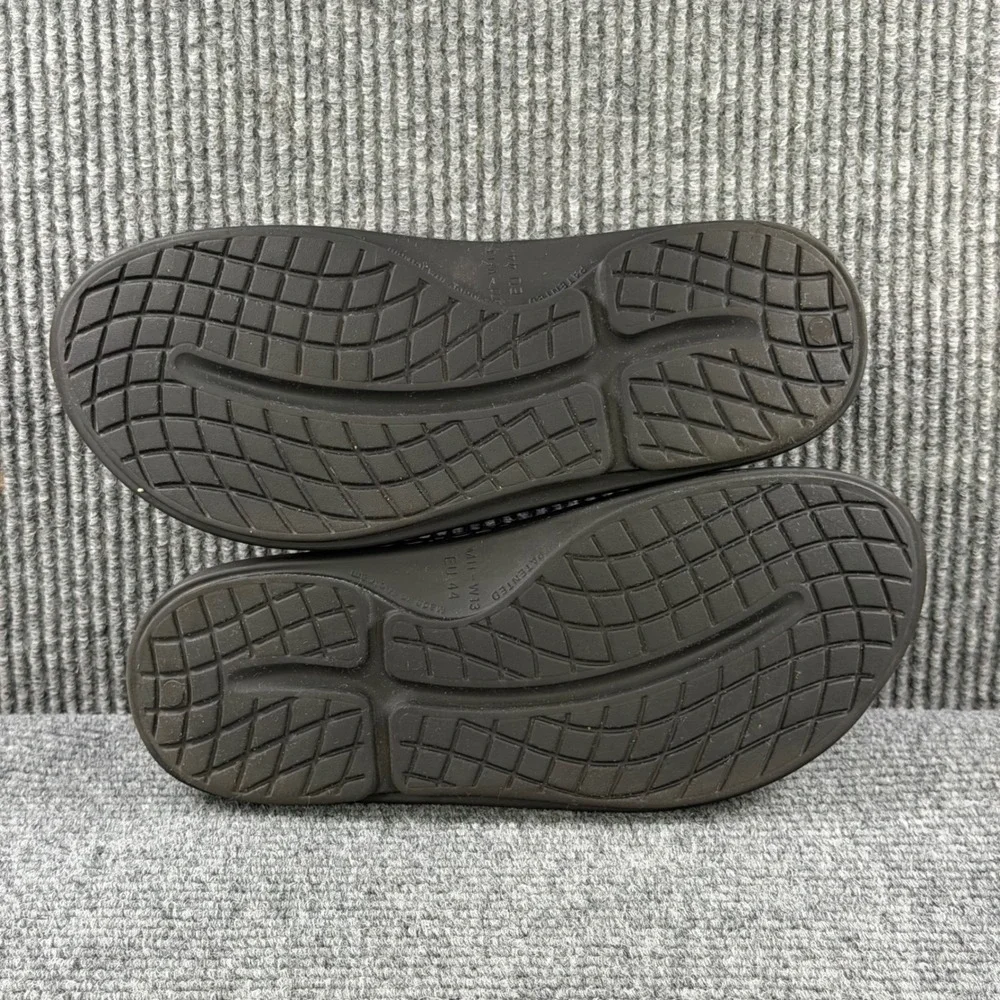 Oofos OOahh Sport Slide Sandals Black Recovery Footwear Mens 11 Womens 13 EU 44